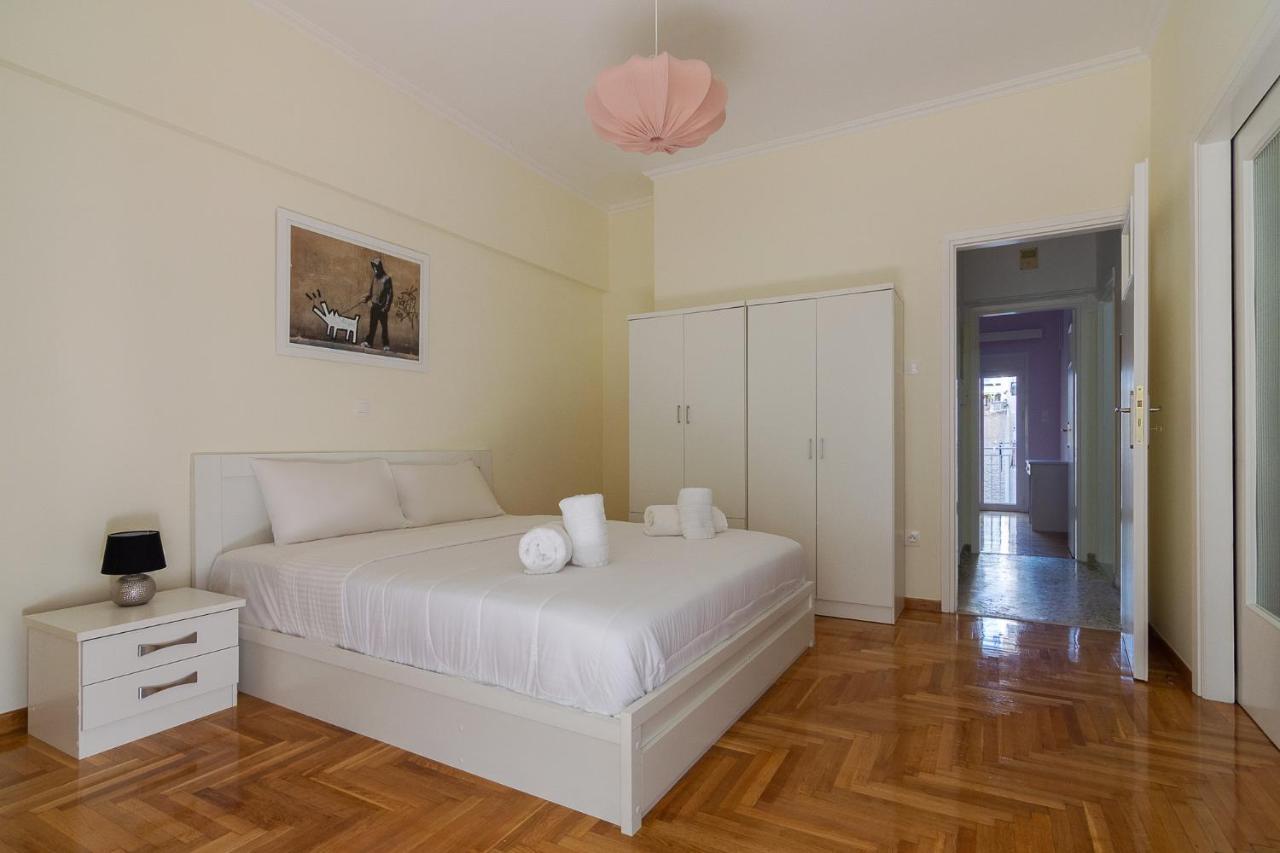 Bright And Spacious 2-Bedrooms Apartment In 雅典 外观 照片
